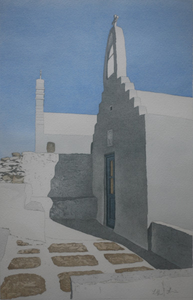 Zwei Kapellen, Mykonos